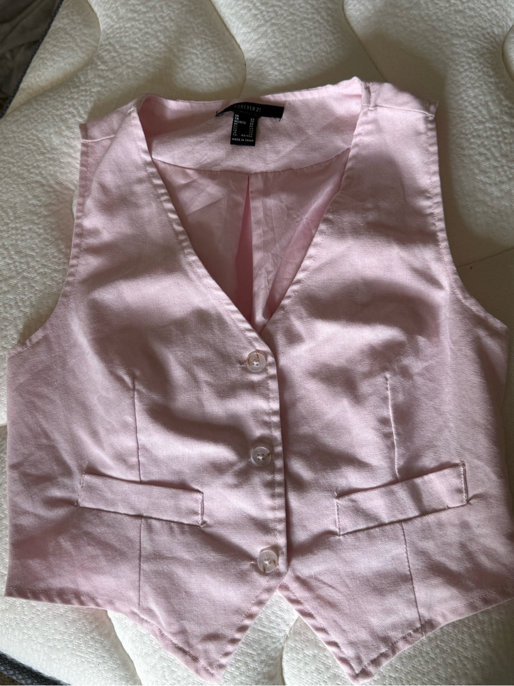 Forever 21 Light Pink Women's Top - Picture 6 of 6